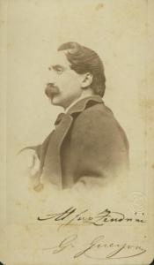 Ritratto maschile - Giuseppe Guerzoni patriota garibaldino e scrittore
