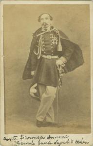 Ritratto maschile - Militare - Conte Francesco Annoni grande guardia di Milano