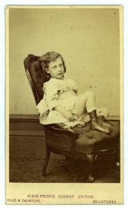 Ritratto infantile - Pincipe Albert Victor duca di Clarence e Avondale
