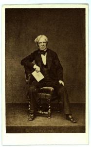 Ritratto maschile - Micheal Faraday scienziato inglese