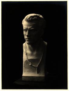 Achille Alberti, Oberdan (Trieste 20 10bre 1882), scultura in gesso per il municipio di Trieste (1918).