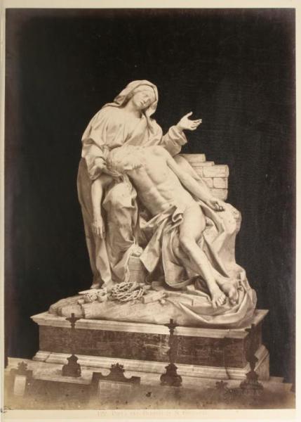Scultura - Pietà - Antonio Monatauti - Roma - Basilica di San Giovanni in Laterano - Interno - Cappella Corsini