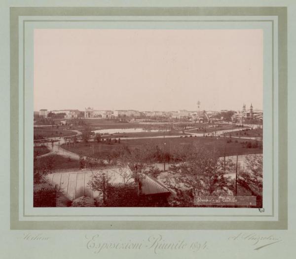 Milano - Esposizioni Riunite del 1894 - Parco Sempione