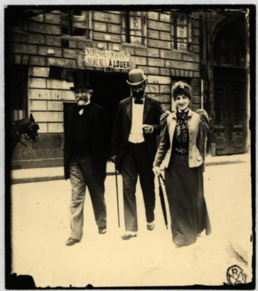 Parigi - Edgar Degas, Jacques Normand e madame J.N.