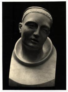 Giuseppe Galli, S. Antonio, mezzo busto in marmo.