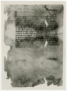 Modena - Archivio di Stato. Lettera di Baldassarre d'Este al duca Ercole I, inchiostro su carta (datata 23 aprile 1502).