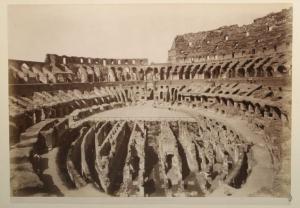 Roma - Colosseo (già Anfiteatro Flavio) - Interno