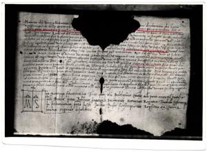 Milano - Archivio dell'Ospedale Maggiore. Codicillo testamentario di Gualtiero Bascapè, inchiostro su carta (25 sett. 1508).