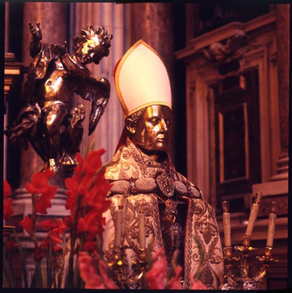 Campania - Napoli - Duomo - Busto reliquiario di San Gennaro