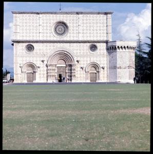 Abruzzo - L'Aquila - Basilica di Santa Maria di Collemaggio - Prospetto principale