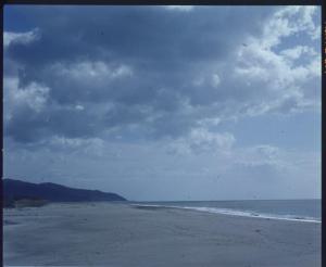 Calabria - Litorale di Bova Marina - Spiaggia - Mare - Cielo con nuvole