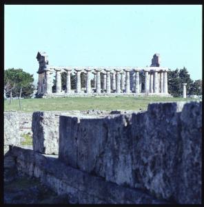 Campania - Parco archeologico di Paestum - Tempio di Atena
