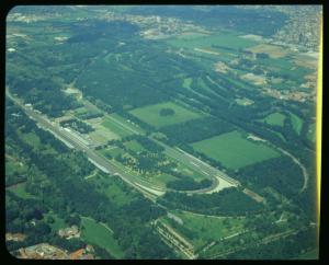 Monza. Autodromo. Veduta aerea.
