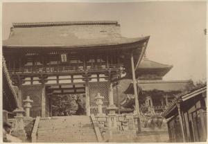 Giappone - Kyoto - Tempio Kiyomizu - Kiyomizudera - Niomon - "Meisho"