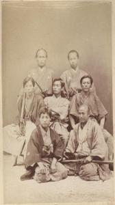 Ritratto maschile - Ritratto di gruppo - Samurai - "Fuzoku"