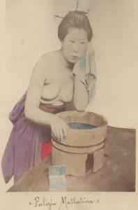 Ritratto femminile - Donna giapponese - "Bijin"