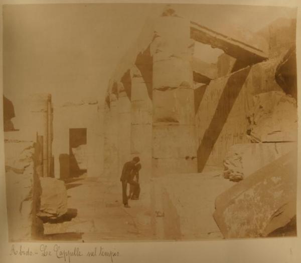 Egitto - Abydos - Tempio - Cappelle