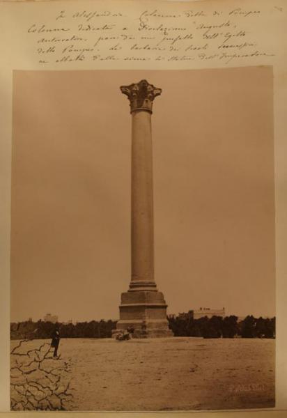 Egitto - Alessandria - Pilastro di Pompeo, noto anche come colonna di Pompeo