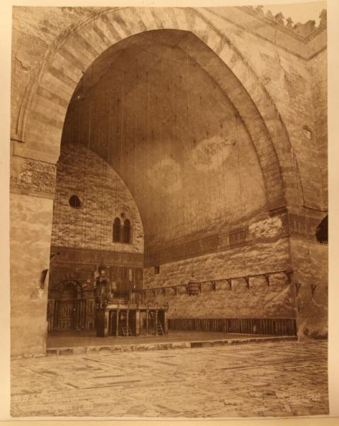 Egitto - Il Cairo - Cittadella - Moschea del sultano Hassan - Interno - Muro della qibla