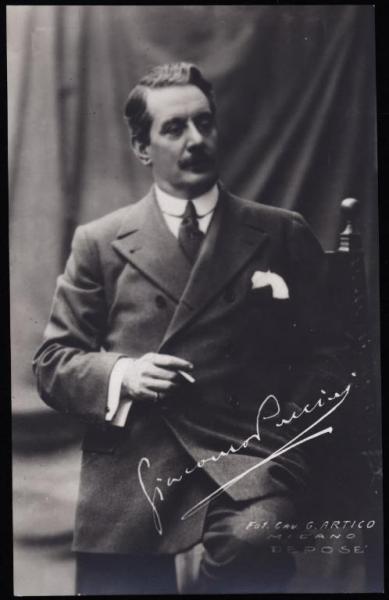 Ritratto maschile - Giacomo Puccini compositore