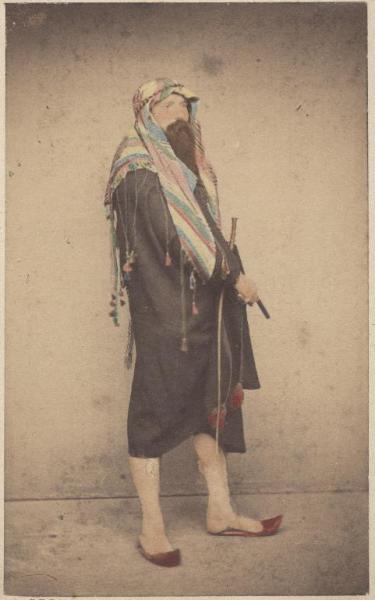 Alphonse Bernoud - autoritratto in costume da beduino