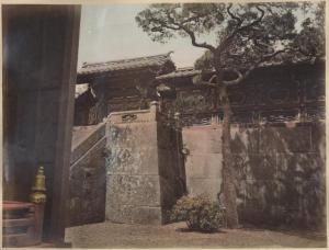 Giappone - Tokyo - Parco Shiba - Tempio di Zojoji - Portale d'ingresso al mausoleo dello Shogun Tokugawa Ieshige - "Meisho"