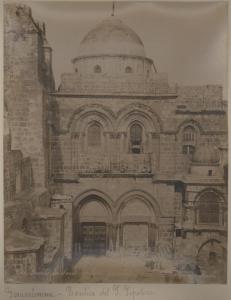 Israele - Gerusalemme - Basilica del Santo Sepolcro - Esterno - Facciata
