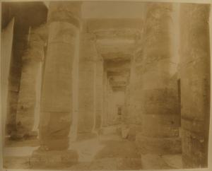 Egitto - Abydos - Tempio - Colonne monumentali - Sala ipostila
