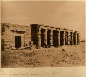Egitto - Luxor dintorni - El-Karnak - Tempio di Karnak - Pilastri