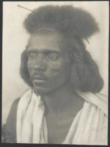 Ritratto - Uomo eritreo della tribù Beni Amer