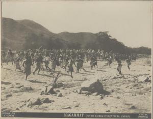 Eritrea - Magammat? - Simulazione di combattimento tra guerrieri della tribù Habab