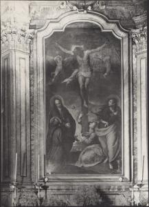 Pala d'altare dipinta - Crocifissione - Milano - Chiesa di San Pietro Celestino