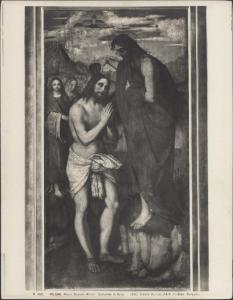 Dipinto - Battesimo di Cristo - Milano - Pinacoteca di Brera
