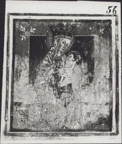 Dipinto murale - Madonna con Bambino - Azzate - Località Erbamolle - Oratorio di Santa Caterina