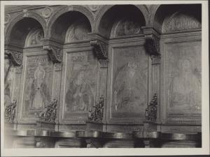Stalli di coro - Santi - Bartolomeo Polli - Certosa di Pavia - Chiesa