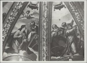 Dipinto murale - Scene dell'Apocalisse - Pietro Sorri e Alessandro Casolani - Certosa di Pavia - Chiesa - Tiburio