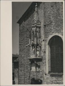 Tabernacolo - Bergamo - Basilica di Santa Maria Maggiore - Transetto destro - Porta dei Leoni bianchi