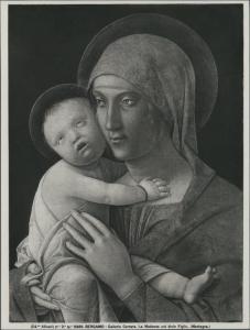 Dipinto - Andrea Mantegna - Madonna con Bambino - Bergamo - Accademia Carrara