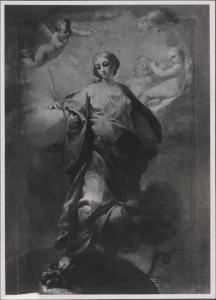 Dipinto - Immacolata Concezione - Pietro Antonio Magatti - Pavia - Santuario di Santa Maria delle Grazie detto di S. Teresa