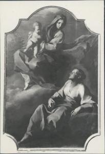 Dipinto - Vergine col Bambino e una devota - Giuseppe Petrini - Delebio - Oratorio di San Giuseppe