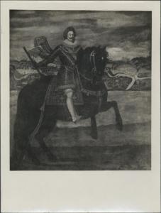 Dipinto - Ritratto del marchese Villa a cavallo - Ferrara - Pinacoteca Nazionale