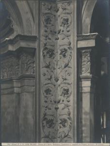 Lesena a rilievo - Milano - Chiesa di Santa Maria presso S. Satiro - Battistero