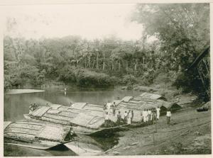Sri Lanka (già Ceylon) - Ratnapura - Fiume - Barche