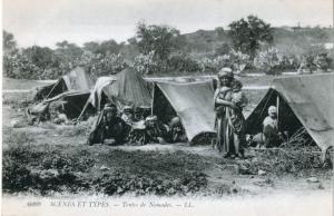 Algeria - Accampamento di nomadi