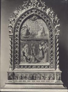 Tabernacolo - Annunciazione, adorazione dei Magi, Madonna con Bambino e Sante - Beato Angelico - Firenze - Museo di S. Marco
