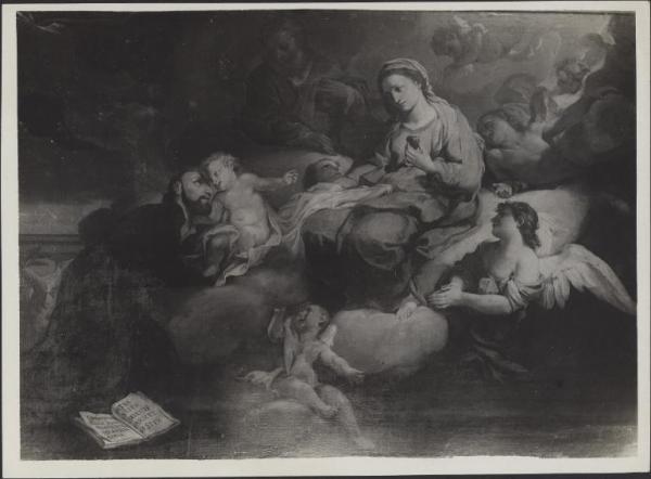 Dipinto - Madonna della Neve con S. Gaetano - Andrea Lanzani - Lodi - Duomo