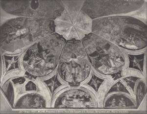 Dipinti murali - Angeli e episodi della vita di Maria Vergine - Bernardino Luini - Milano - Pinacoteca di Brera