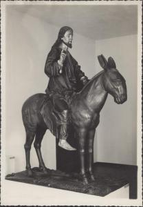 Scultura - Cristo benedicente sull'asino - Bolzano - Museo Civico (?)