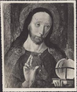 Dipinto - Cristo benedicente - Michael Pacher (scuola) - Bolzano - Museo Civico (?)