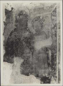 Dipinto murale - Madonna con Bambino - Madignano - Santuario della Beata Vergine del Marzale
